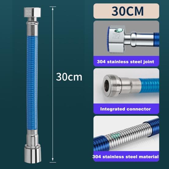 Вращающийся на 360 градусов удлинитель для смесителя Гибкая конструкция шланга Свободно изгибается Герметичный Универсальный Простота установки