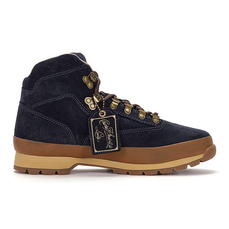 Timberland Кожаные повседневные прочные нескользящие функциональные туфли среднего размера для улицы, мужские туфли темно-синего цвета A6839W