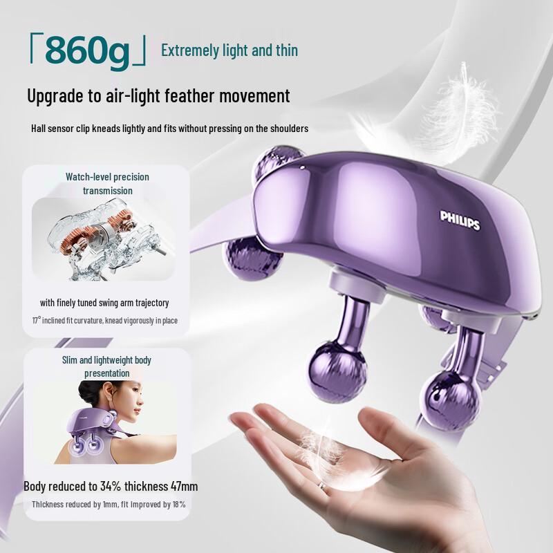 Philips Little Goldfish Pro Neck and Shoulder Massager CN plug (adapter included)