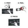 Glossy Black E200 E220 E300 E320 Rear Trunk Letters Badge Emblem for W212 W213 E Class Car Styling Replacement Accessories