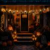Ghost Party Decoration Pumpkin LED Light Hanging Decorations Lamp String  Theme Party