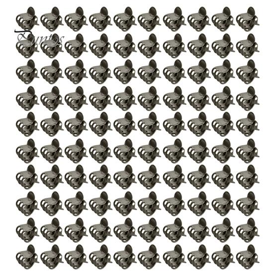 50/100 шт. Зажимы для растений, многоразовые зажимы для орхидей, вьющиеся растения, поддерживающие зажимы для стеблей, стебли лозы растут вертикально