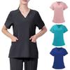 1Pc Dental Surgery Workwear Polyester Fiber Hospital Isolation Gown Salon Spa Nurse Solid Color Surgical Pajamas Doctor