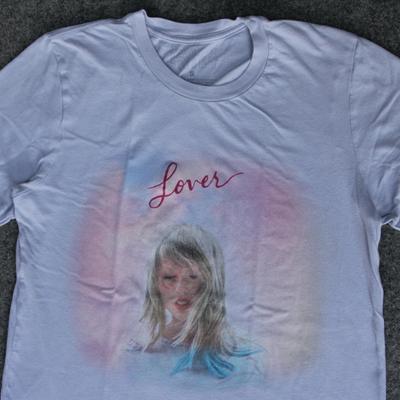 Футболка Тейлор Свифт S Альбом Lover Фото Лица Мерч Концертная Футболка Группы