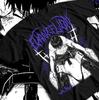 Аниме Футболка Синдзи Икари Евангелион Shirteva Tee унисекс для Косплея Мерч