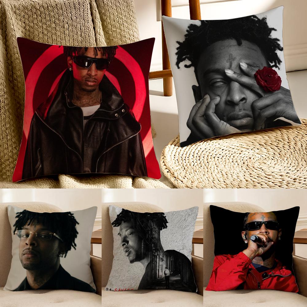 Singer 21 SSavages Cushion Cover Pillowcase Antidustmite living Room Sofa Decor Cushion Room