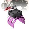 5-12V Voltage Brushless Motor Heatsink Metal Construction RC Motor Heat Sink for 540 550 Motor