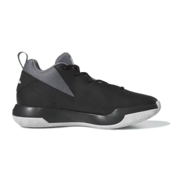 (GS) adidas Cross 'Em Up 'Black Grey' Kids' IE9255