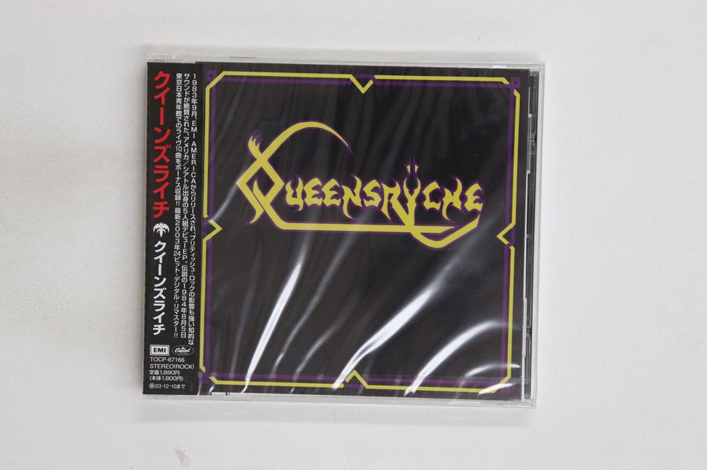CD QUEENSRYCHE Queensrche TOCP67166 EMI 2003 Япония Obi Рок Б/у