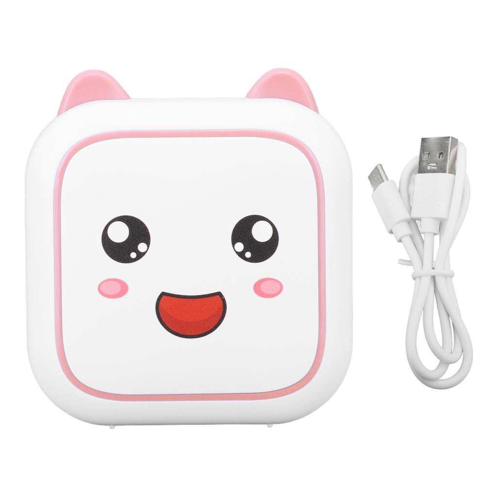 Mini Printer Inkless Easy To Carry 800mAh Rechargeable Battery Low Noise Bluetooth Mobile Thermal