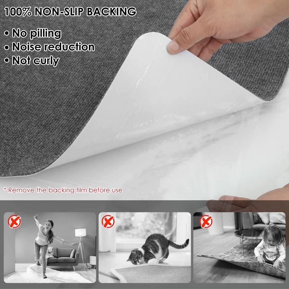 Самоклеящийся коврик для офисного кресла, неклейкий ковер для инвалидной коляски на колесиках, защита деревянного пола
