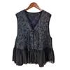 Luxury and Chic Black Vest, Sleeveless with Elegant Fashionable Design, Perfect for Casual Outfits
