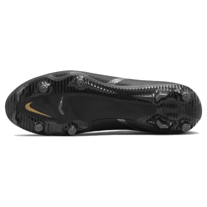 Nike Phantom GT2 Academy DF MG Black Metallic Gold Men Sneakers Dark-Grey Metallic-Dark-Grey DC0797-007