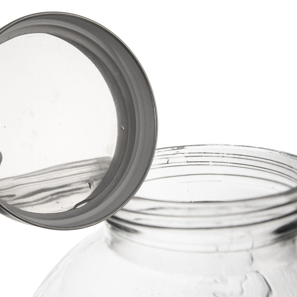 Glass jar with tap for drinks, lemonade, lemon, 5.4L, ORION 143793