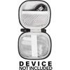 Чехол для беспроводных внутриканальных Bluetooth-наушников Sony WI-XB400, C300, C200, C100 (черный)