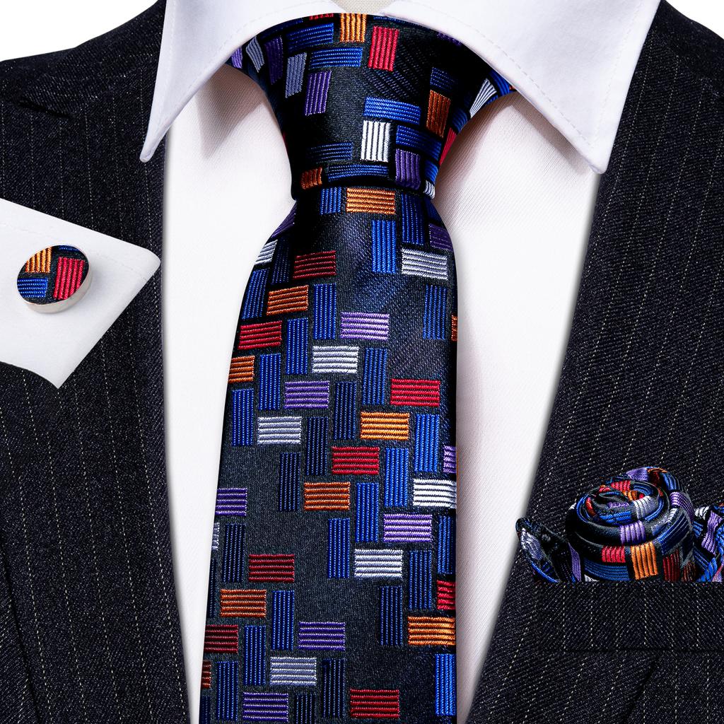 Hi-Tie Мужские шелковые галстуки с золотыми цветами, жаккардовый галстук, носовой платок, запонки, свадебный выпускной