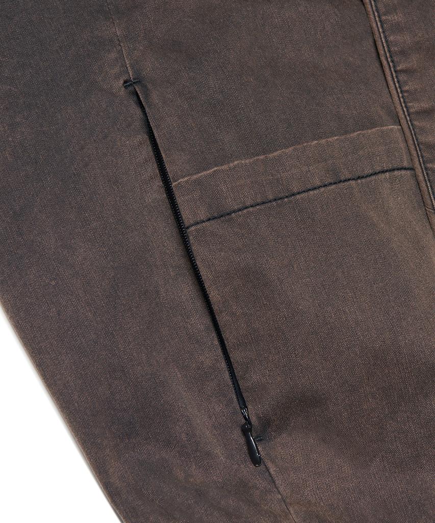 Nomanual Light Hooded Jacket - Bleached Black