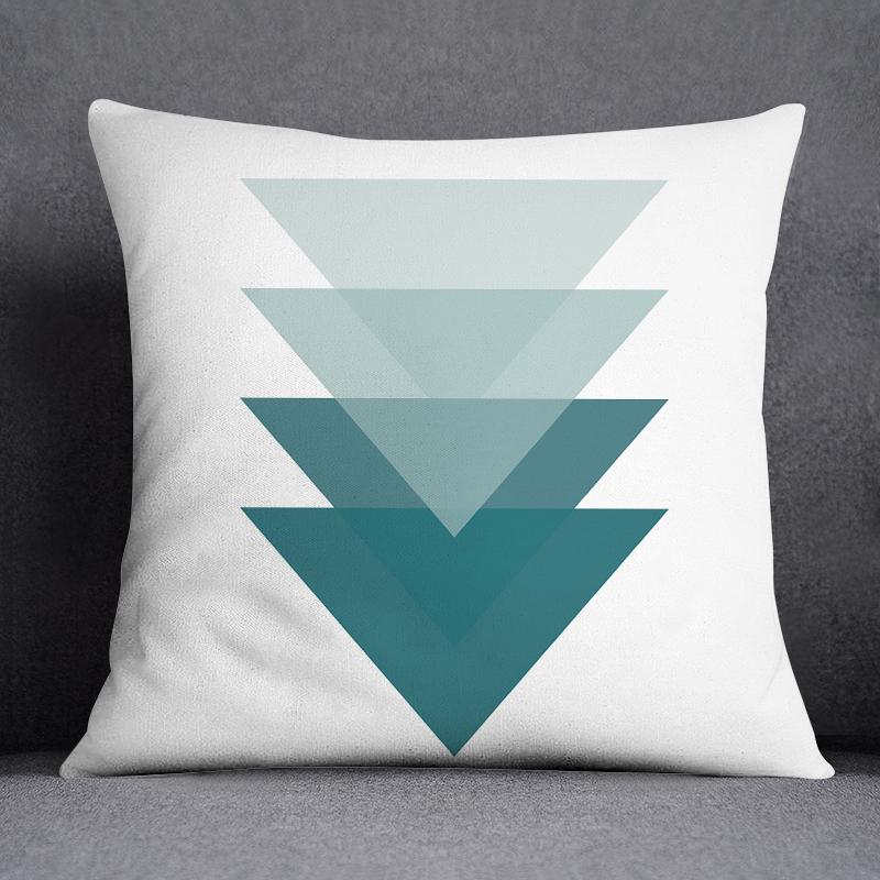 Новый темно-зеленый цветочный узор животного, украшение для дома, наволочка, современный простой квадратный офисный диван, декоративные чехлы для подушек