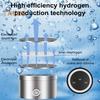 Генератор бутылки с водородной водой 1300-2100ppb чашка для обогащенной водородом воды 380 мл из высокопрочного боросиликатного стекла SPE/PEM технология умная здоровая чашка для дома