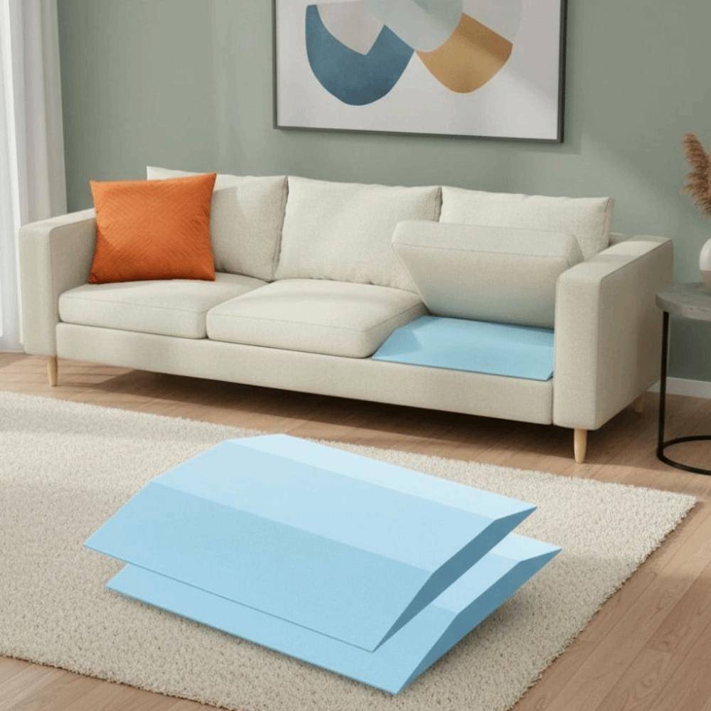 Thickened Sofa Support Pad Trapezoidal Furniture Seat Repair Mat Couch Support Cushion Living Room