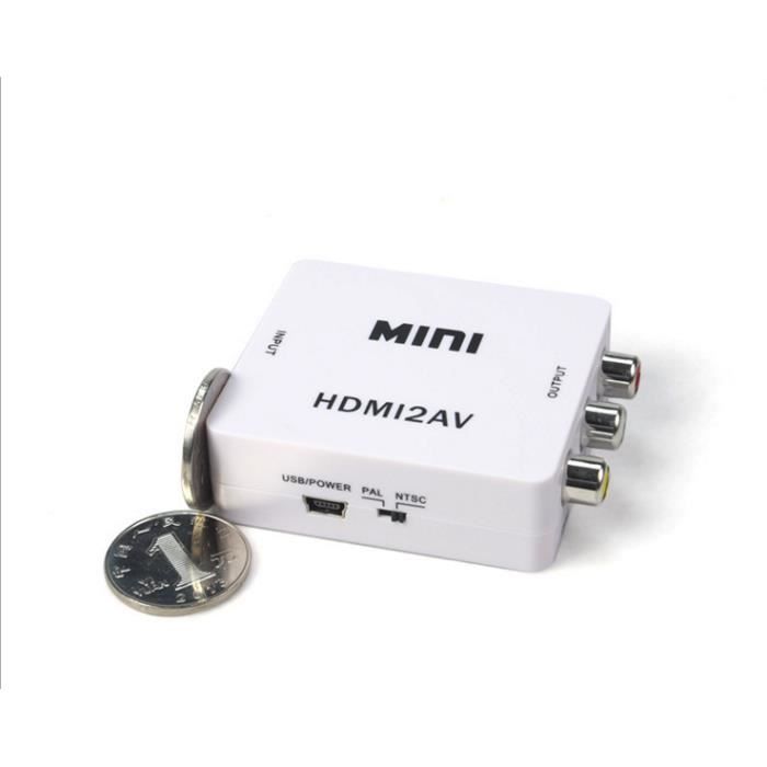 AV HDMI Конвертер - Оптовая продажа - Белый - HDMI в CVBS - Видео - Кабель