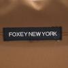 FOXEY NEW YORK тренч Сделано в Японии Коричневый Плиссированный Женский Б/У