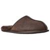 UGG Слипоны с защитой от потертостей, удобные, износостойкие, с закрытым носком, мужские тапочки, темно-коричневые, 1171294-DDC