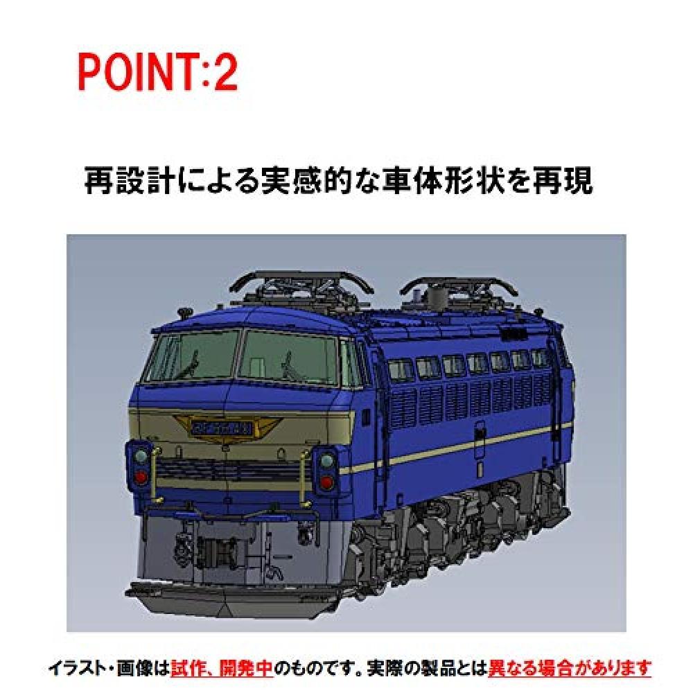 TOMIX N gauge EF66-0 тип ранняя модель с навесом 7142 железнодорожная модель электровоза
