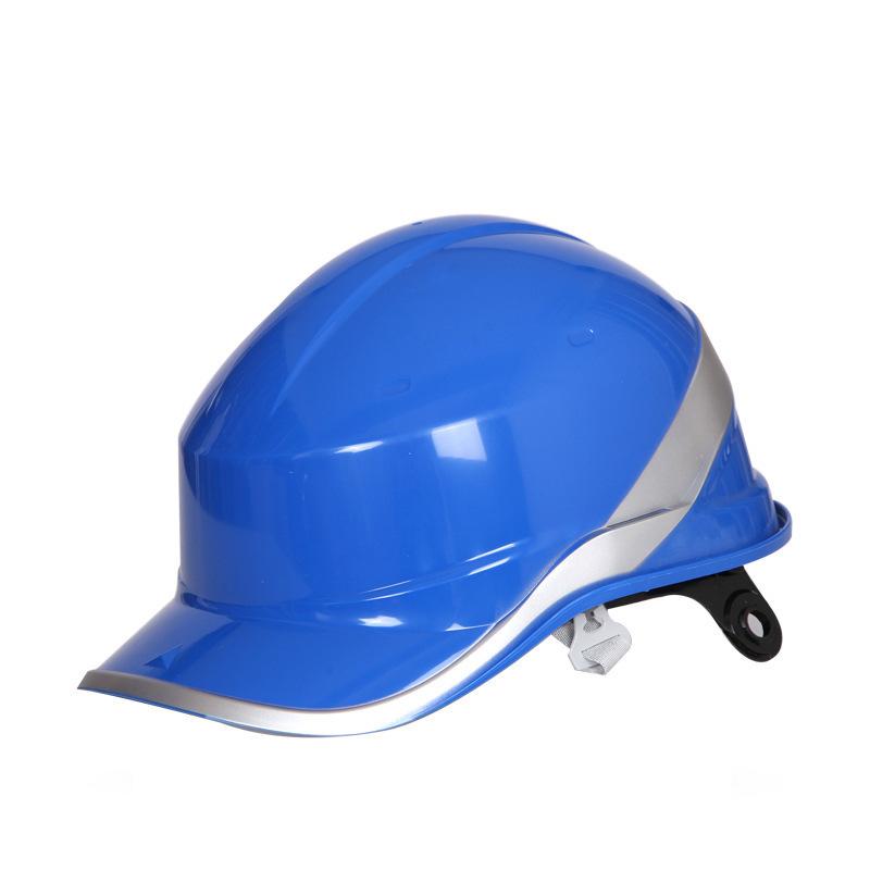 Ударопрочная изолирующая каска из АБС-пластика со светоотражающей полосой, устойчивая к высоким температурам и ударопрочная, для строителя на строительной площадке