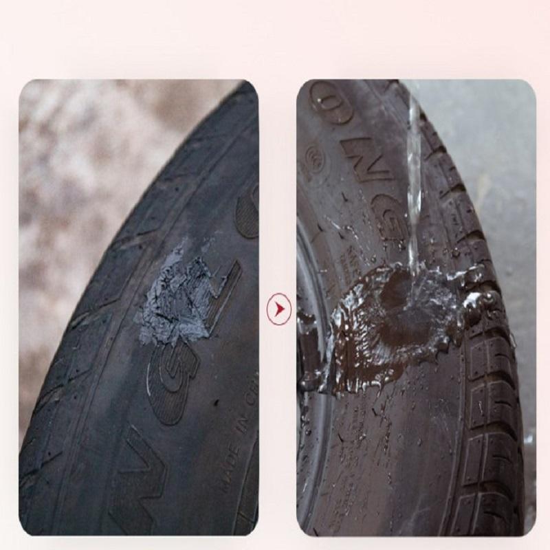 Черный ремонт шин Мгновенный жидкий прочный резиновый клей Износостойкий резиновый некоррозионный клей Автомобильный клей Мгновенный прочный инструмент