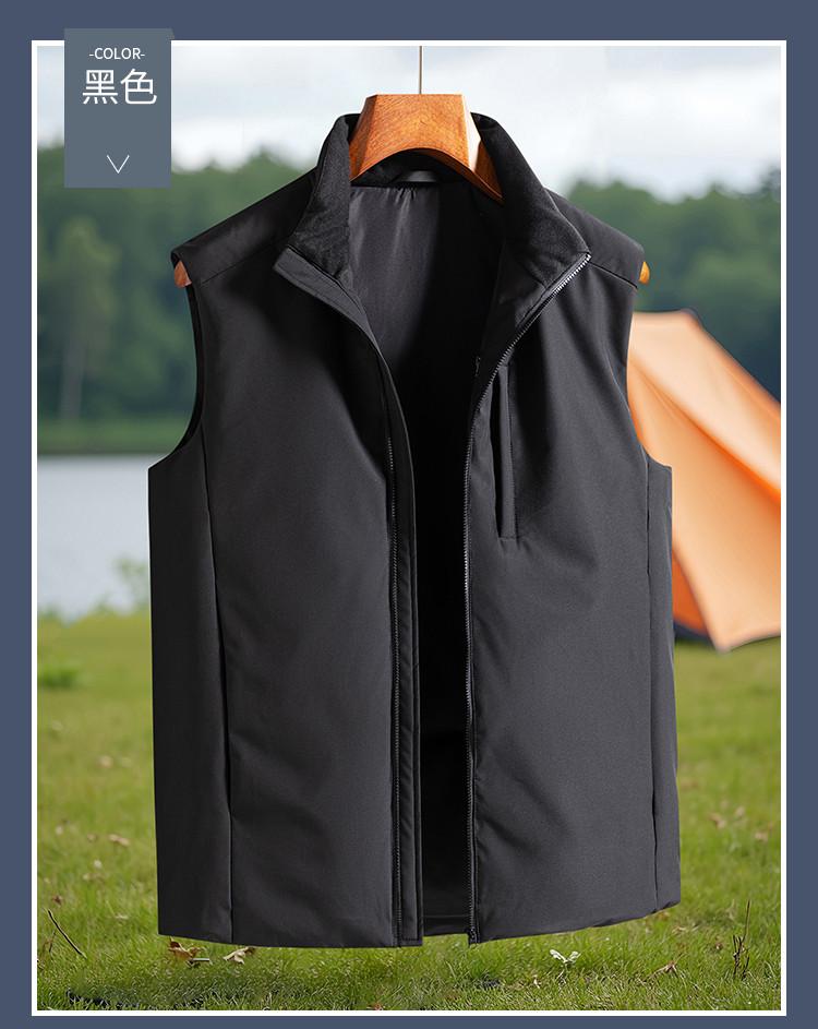 [90 Goose Down] Outdoor Sports Down Vest Men's Autumn/Winter