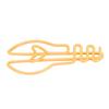 100pcs Plastic-coated Metal Cute Paper Clips Yellow/Pink Office Paper Clips  Wedding Decoration