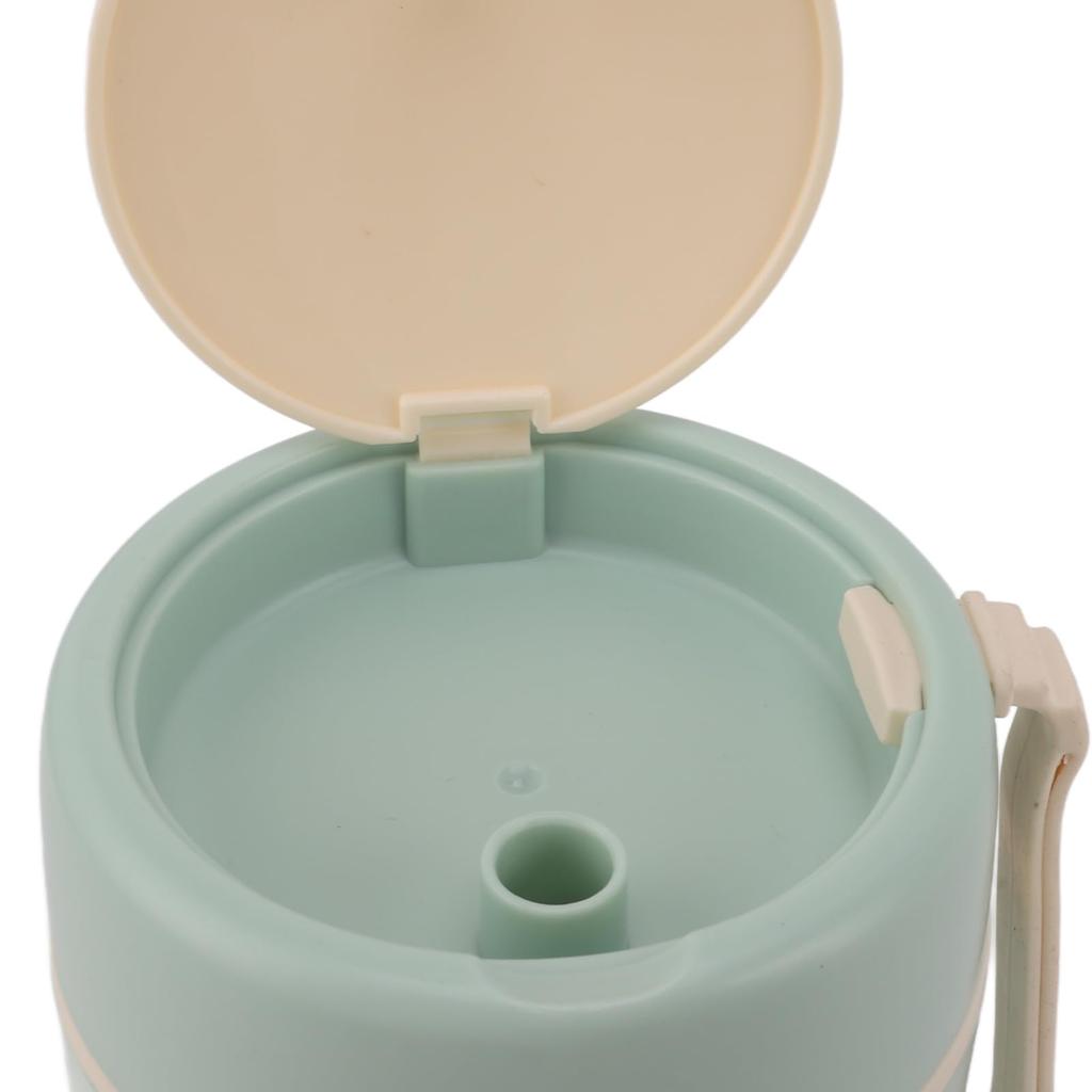 500ml Food-proof Stainless Steel Soup Container for School, Camping, Travel, Beige Color, Insulated Lu Jar Mug (EB05p28evscz-13)