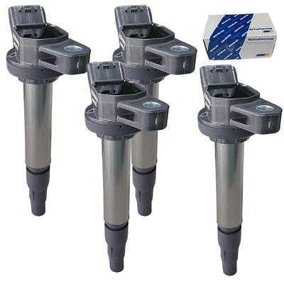 GzYcsFocusqp [Набор из 4 шт.] 90919-02258 Катушка зажигания Совместимая с Toyota