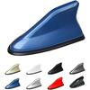 Car Shark Fin Antenna Cover Universal Carbon Fiber Look Radio Signal Aerials Roof Exterior Accessories Decoration for SUV Truck