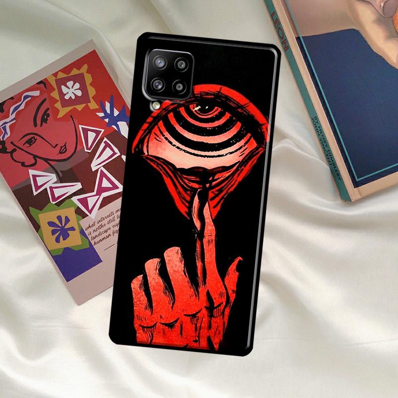 Чехол 'Страшное Лицо Глаза' для Samsung Galaxy A54 A06 A05 A16 A26 A36 A56 A53 A32 A52 A33 A13 A55 A35 A15 A14 A34