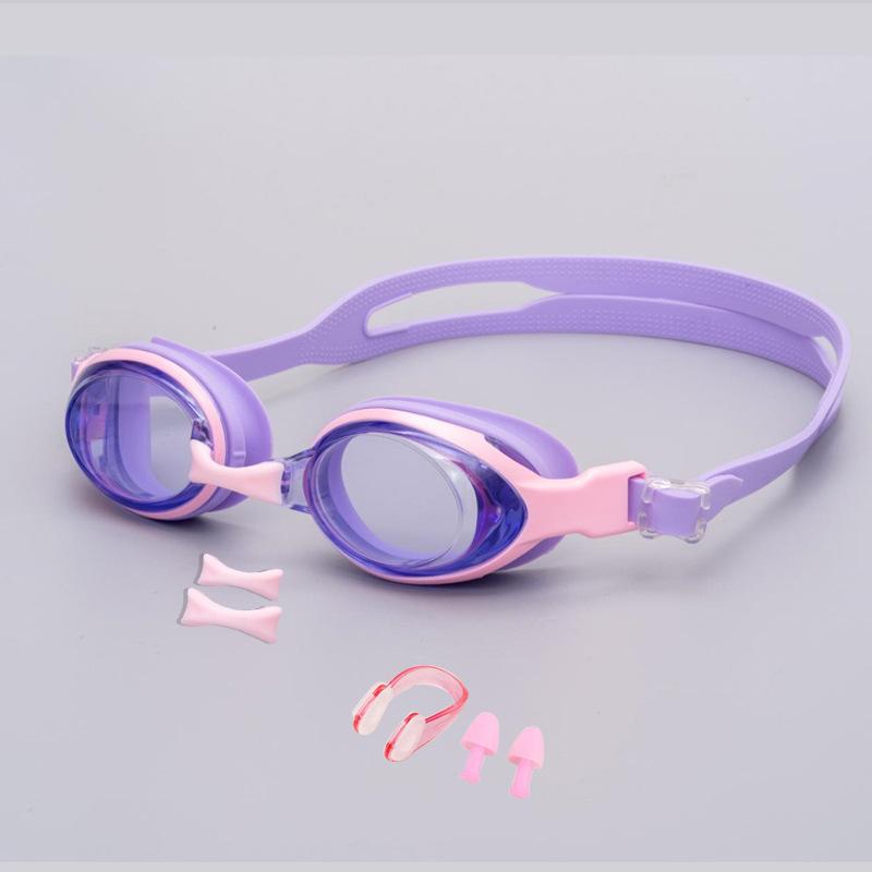 Fashionable small-frame swimming goggles, high-definition, anti-fog, waterproof, suitable for children, teenagers, and adults