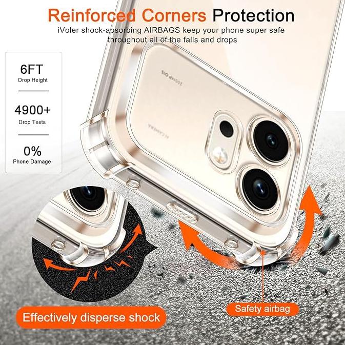 TPU Transparent Case for Honor 600 Pro 600 Lite Protective Cover Four Corners Shockproof Bumper Coque Fundas