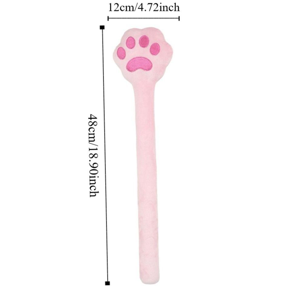 Cute Claw Shape Meridian Slap Stick Soft Manual Massage Tool Neck Relaxation
