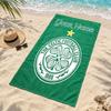 Celtic Football Club Custom Name Beach towels also serve as bath towels summer essential a musthave for the outdoors the beach and the pool