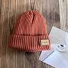 Style Woolen Beanie For Women And Men Thick Knit Cap With Wind Resistance For Autumn And Winter