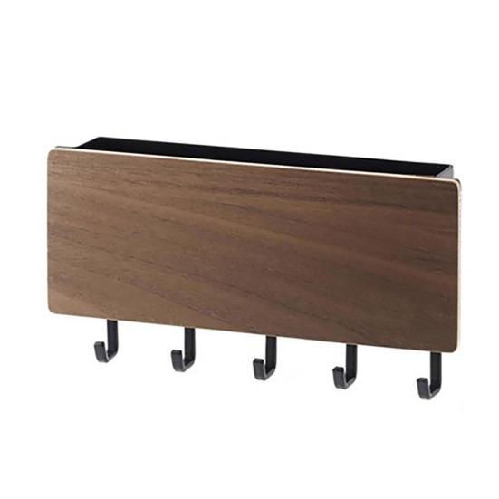 Многофункциональные самоклеящиеся настенные крючки Бесшовная установка без ударов 6-рядная вешалка для ключей для одежды Шапка Полотенце Гостиная Спальня Strong