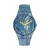 Swatch The Starry Night by Vincent Van Gogh Blue, Blue