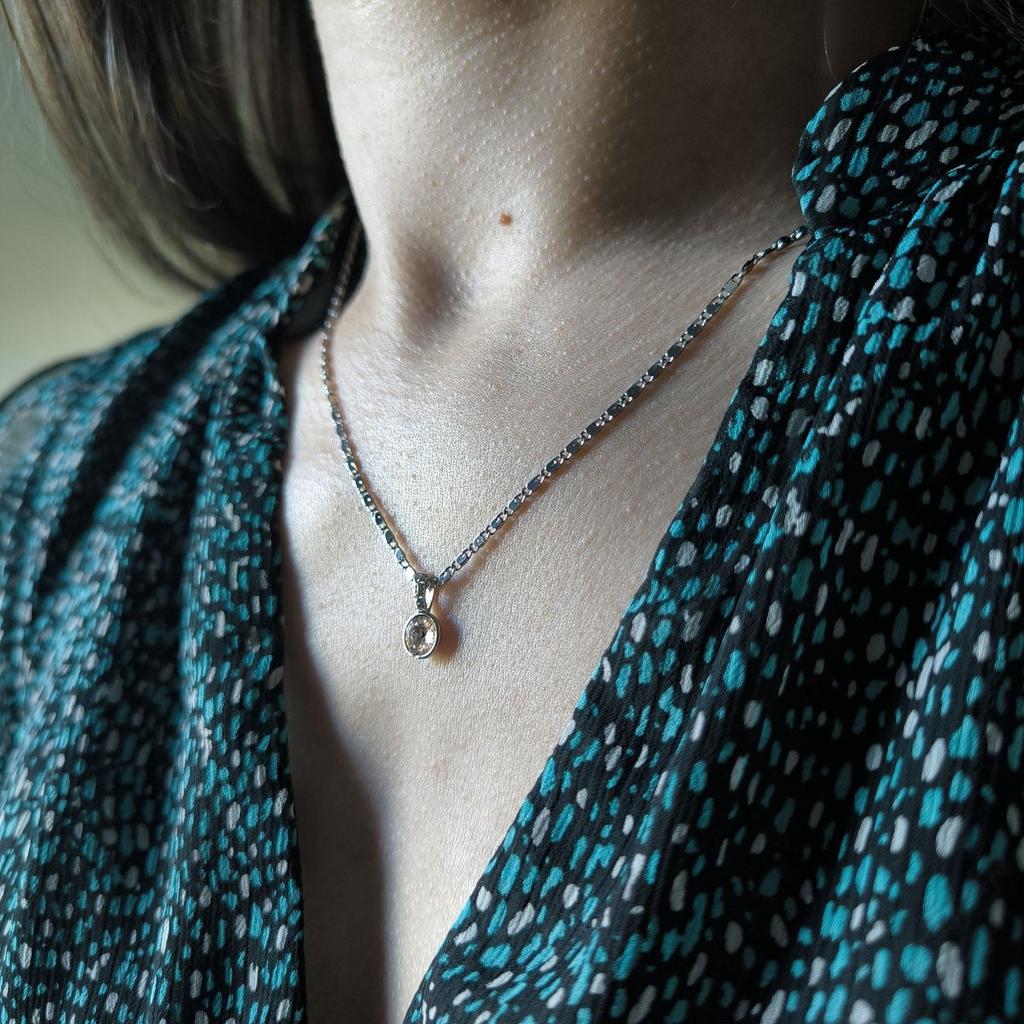 Silver Pendant with Cubic Zirkonia (60002293)