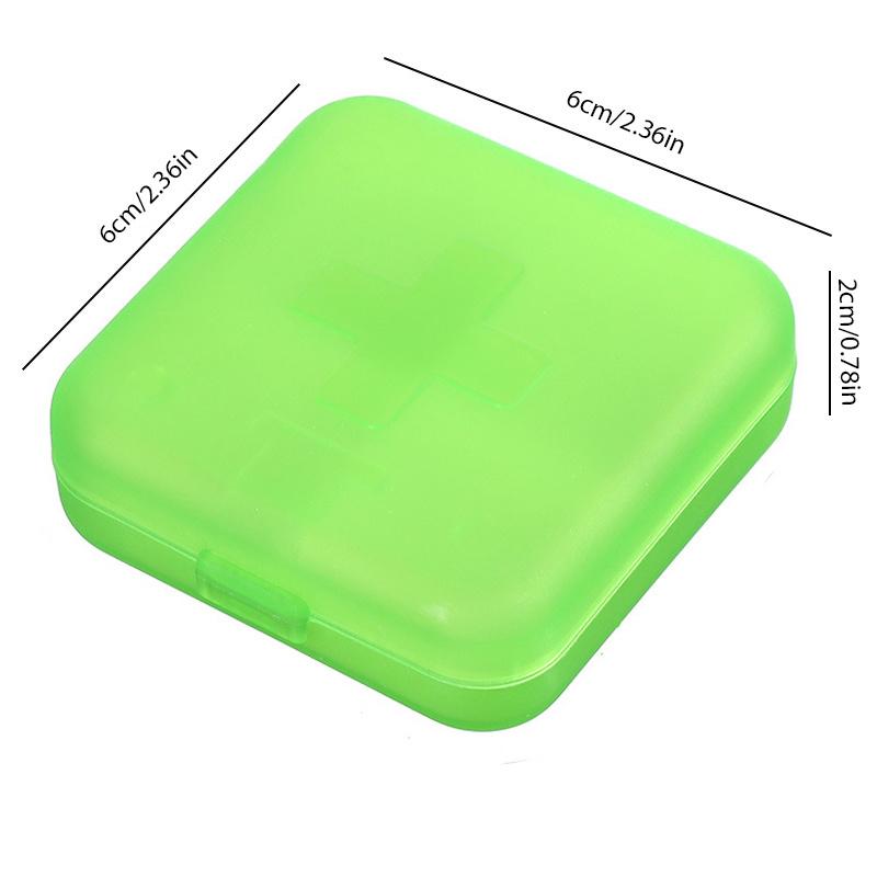 1pc Medicine Box, Jewelry Storage Box, Pill Organizer, Portable Pill Box, Mini Medicine Storage Organization, Household & Travel Accessories