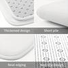 1/4pcs Funny Teddy Bear Shower Curtain Set Cute Animal Drying Hair Pattern Waterproof Fabric Bath Curtain with 12 Hooks Non Slip Rug and Toilet Cover