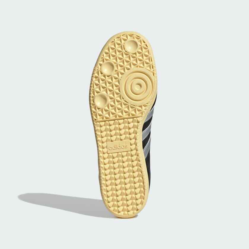 IE8128 adidas Originals Samba OG Черный Матовый Серебристый Почти Желтый (Женский)