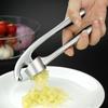 Manual Garlic Press and Pounder for Kitchen Use