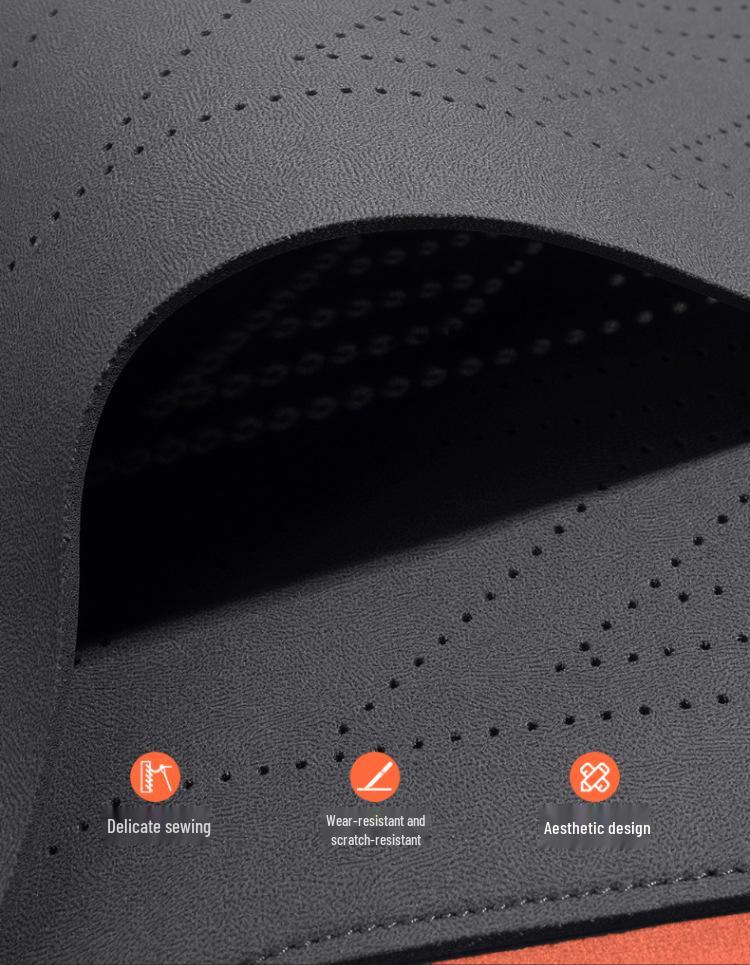 Lynk&Co 03 All-Season Ventilated Suede Seat Cushion - Custom Half-Wrap Design