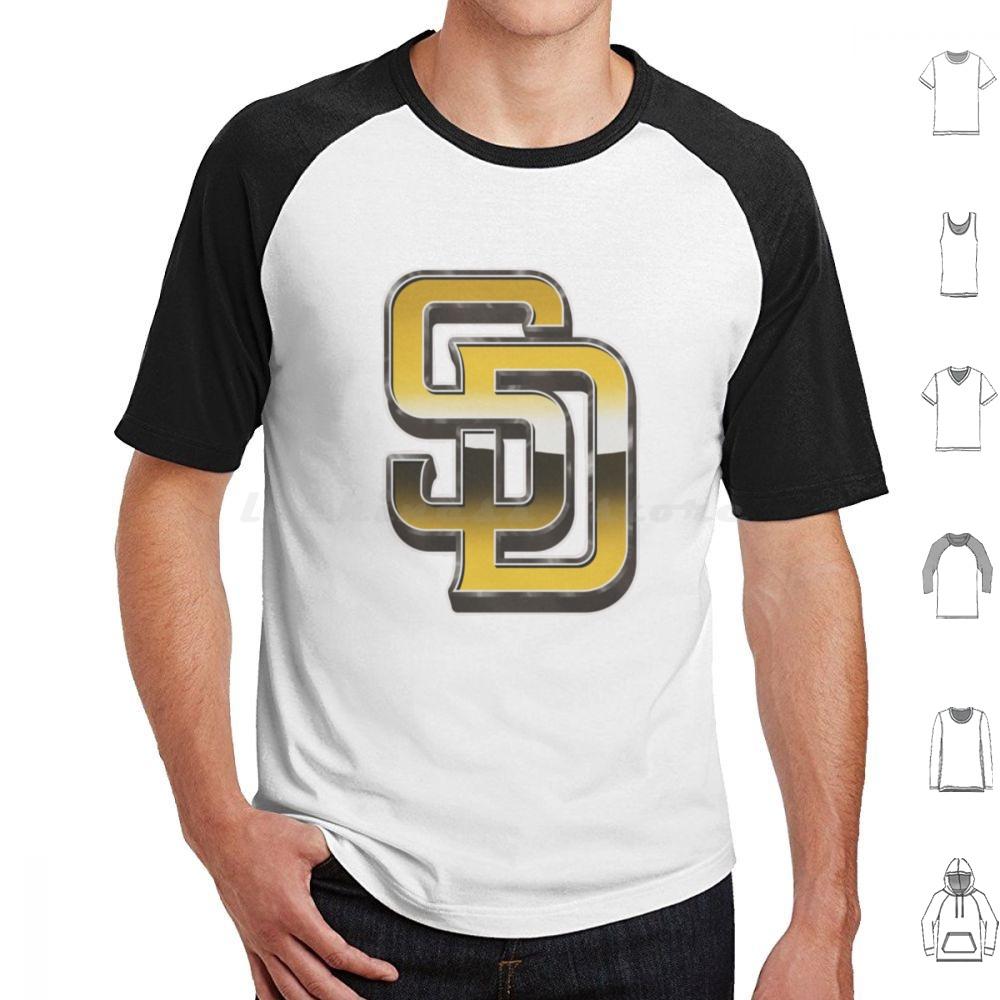 Спортивная футболка San Diego Baseball 6XL Хлопок Крутая футболка Спорт Спортивная Бе बेसबбол Потрите грязью на ней Игрок в бейсбол Фанаты бейсбола Смешная